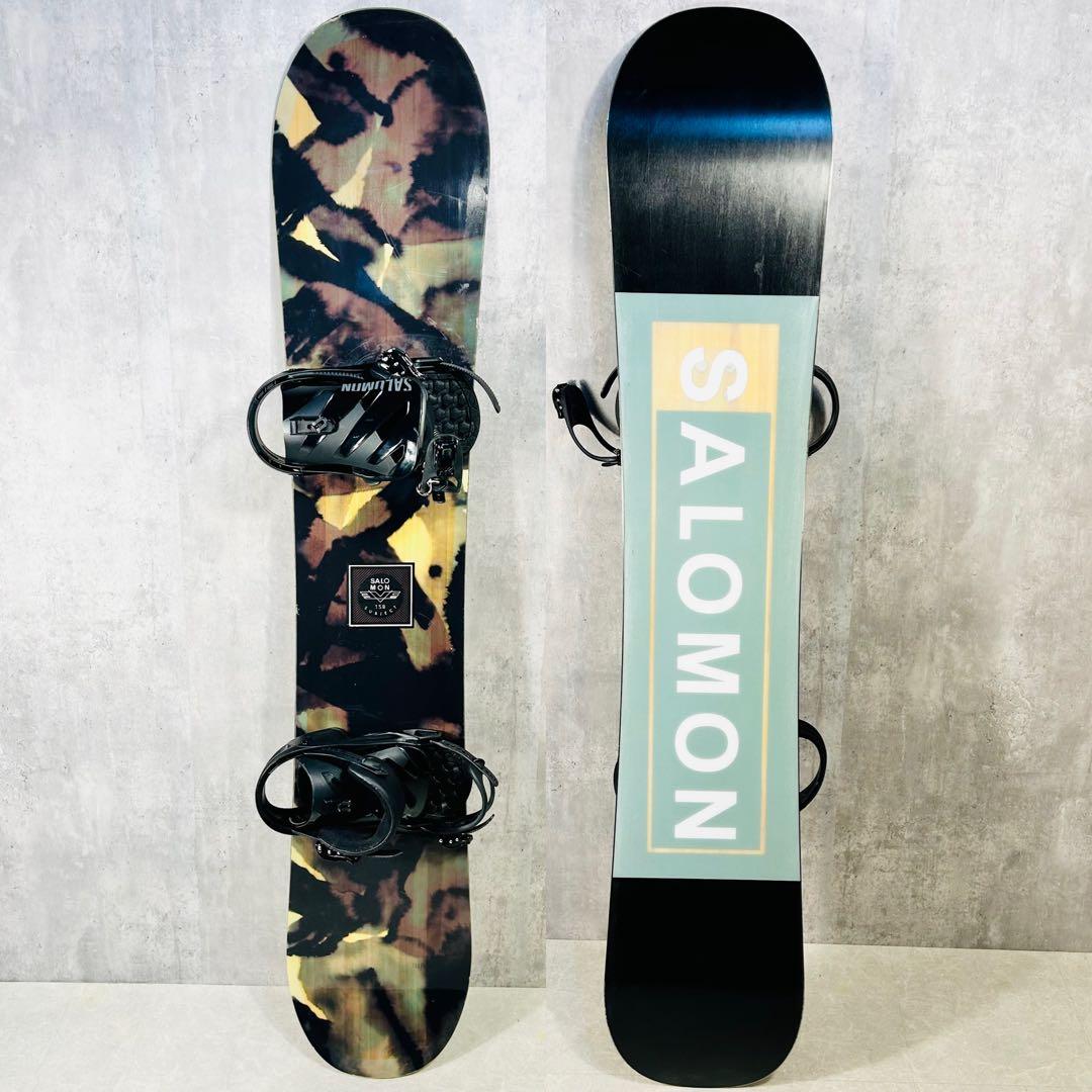 サロモン スノーボード サブジェクト 159cmメンズ スノーボード セット