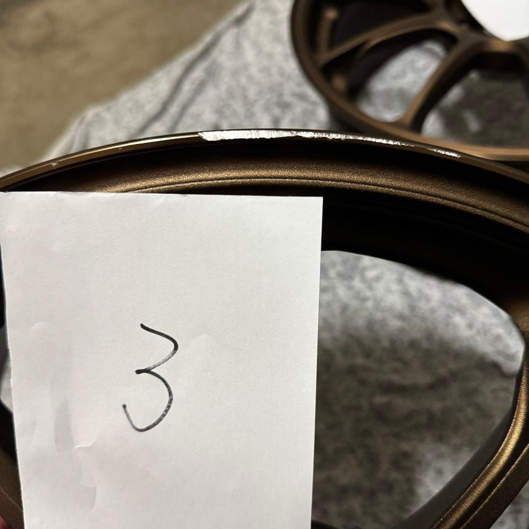 ZE40 18in PCD100 7.5J+48/8.5J+45 ブロンズ