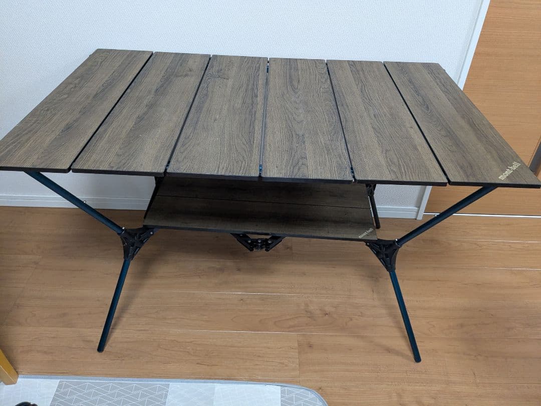 mont-bell　マルチフォールディングテーブルワイド+2段目天板