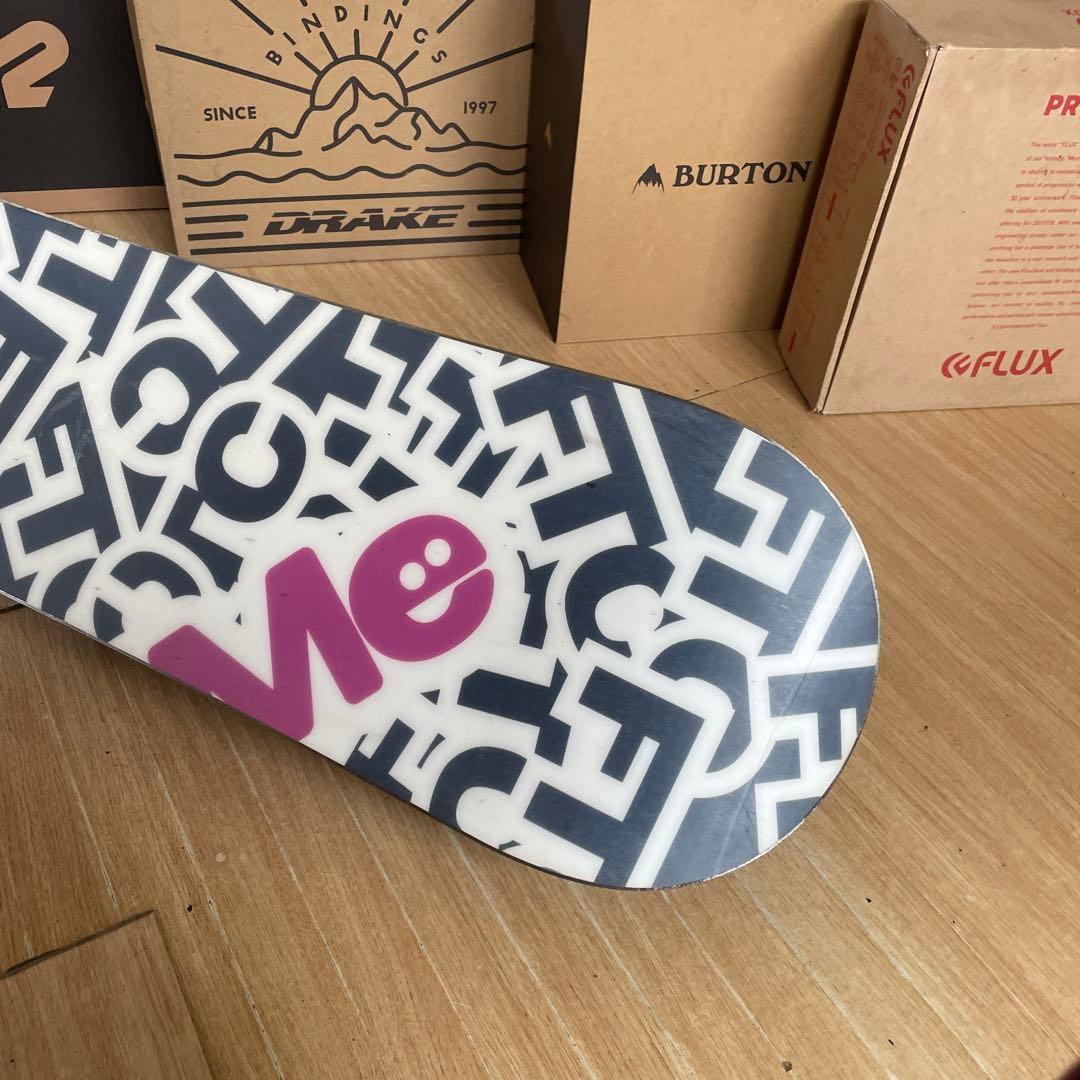 FANATIC×K2　ファナティック　バインディング付スノーボードセット