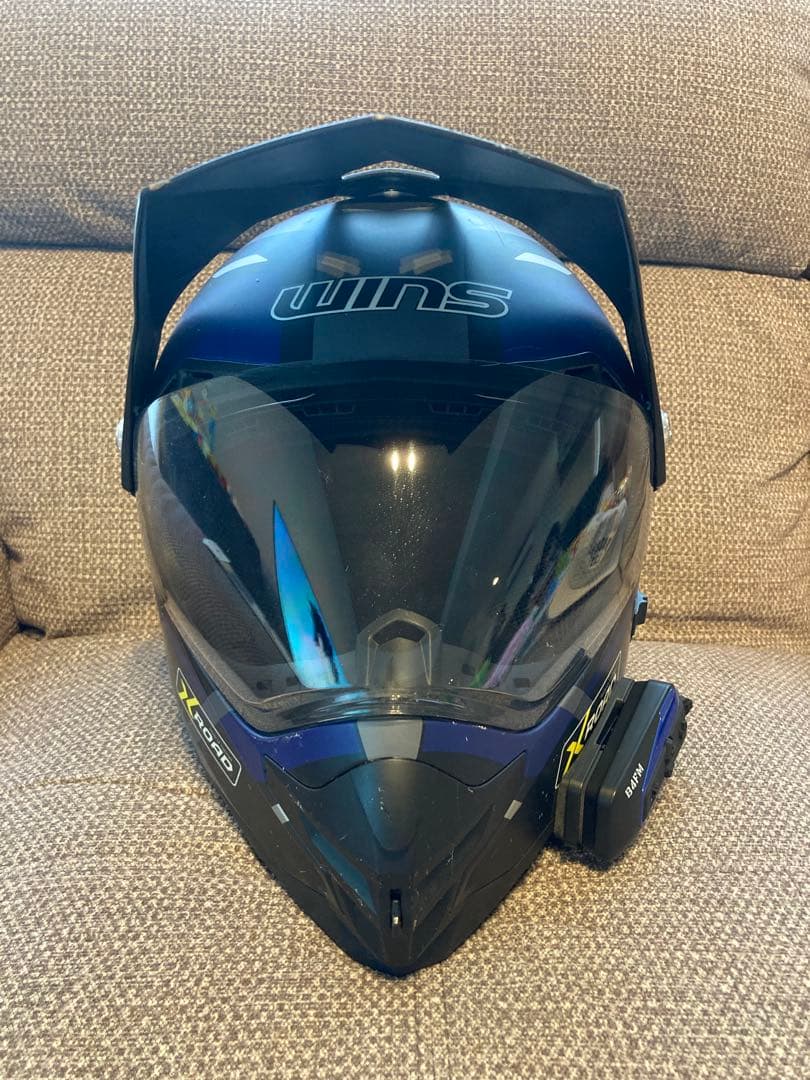 WINS X-ROAD オフロード　ヘルメット b4fmインカムセット