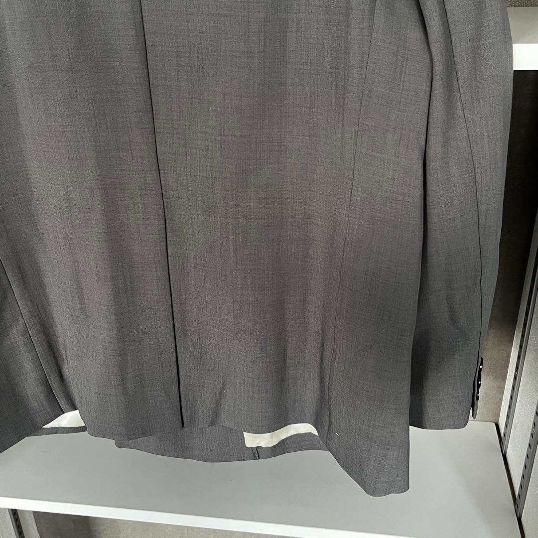 ANDRESD ピークドラペルジャケット　グレー　テーラード　フォーマル　結婚式