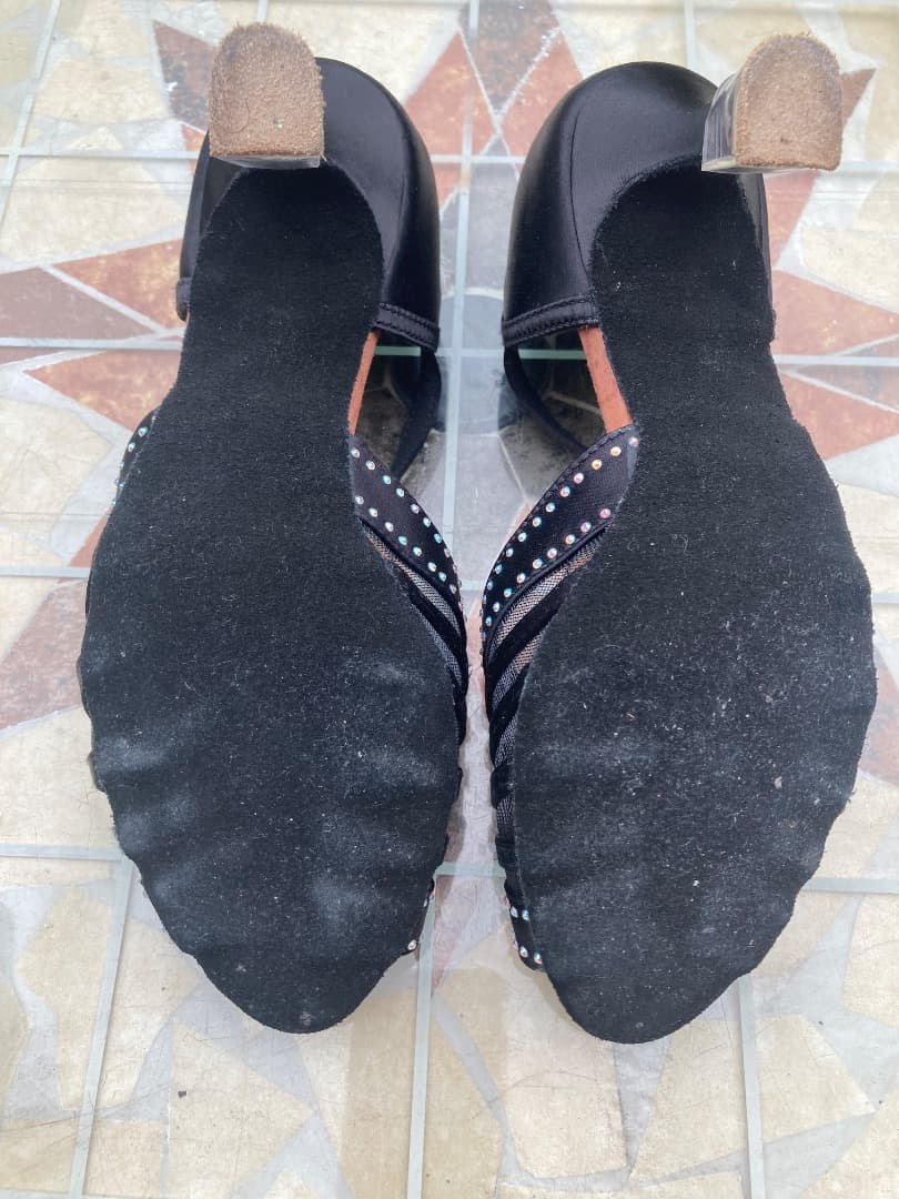 社交ダンス用 兼用シューズ 23cm ヒール6cm