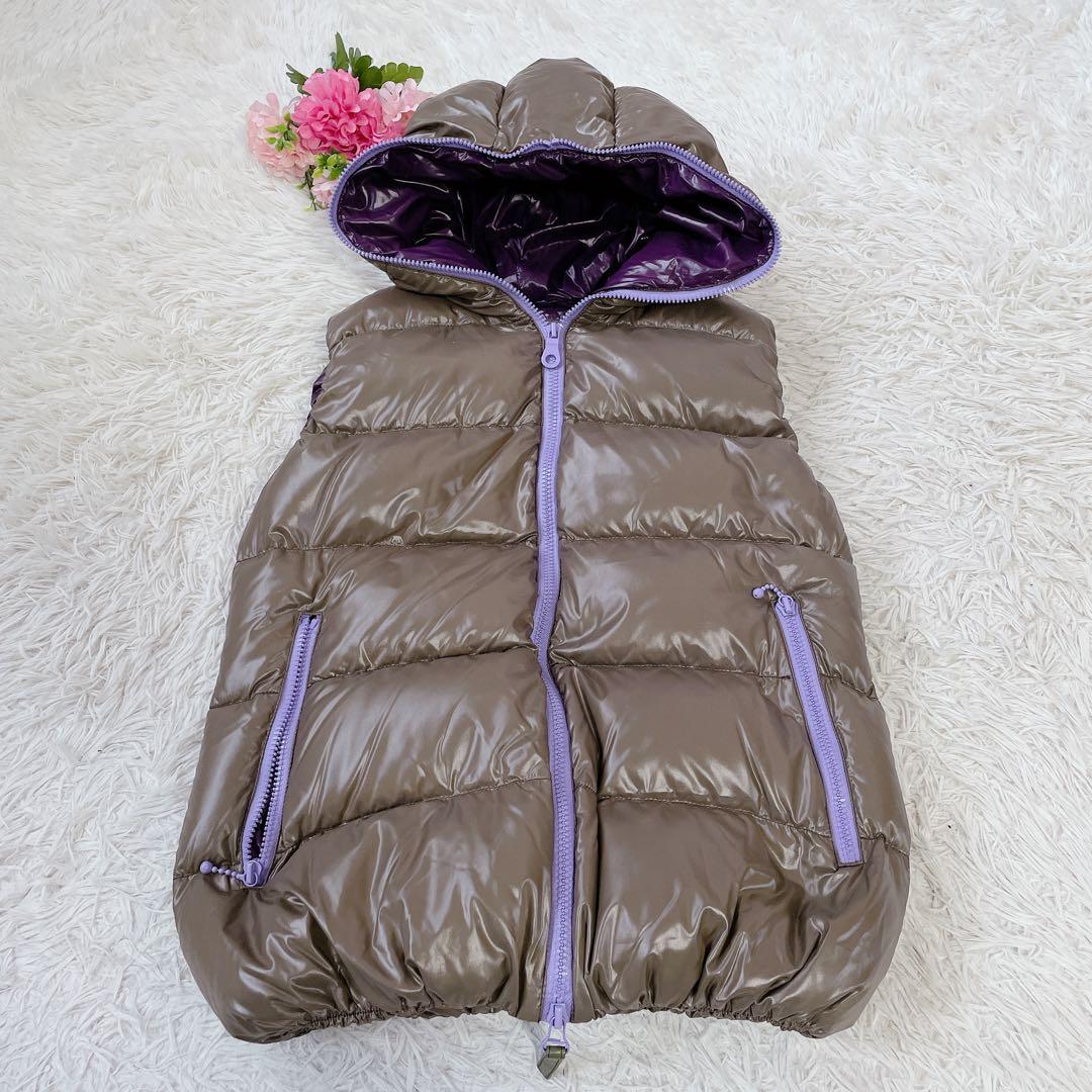 極美品　デュベティカ　Febe ダウンベスト　肉厚　ダブルジップ　42