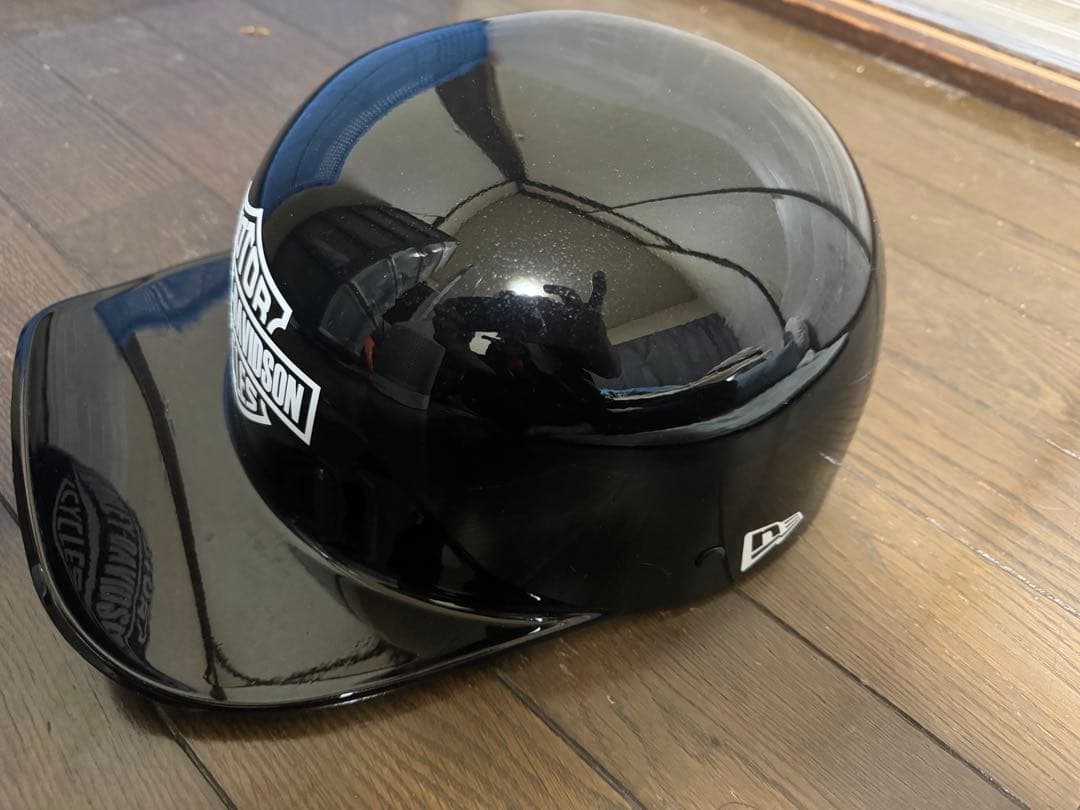 ハーレーダビッドソン 半帽ヘルメット 黒