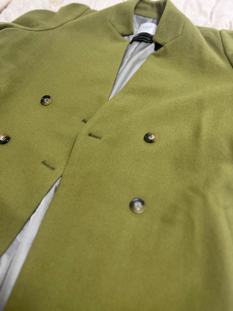 RIN✴︎Ameri ジャケットモスグリーンピスタチオコートテーラード