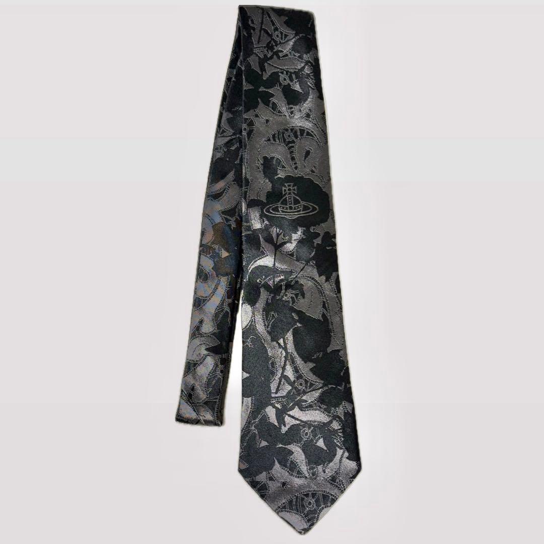 【vivienne westwood】【ネクタイ】【ヴィヴィアン】【総柄】オーブ