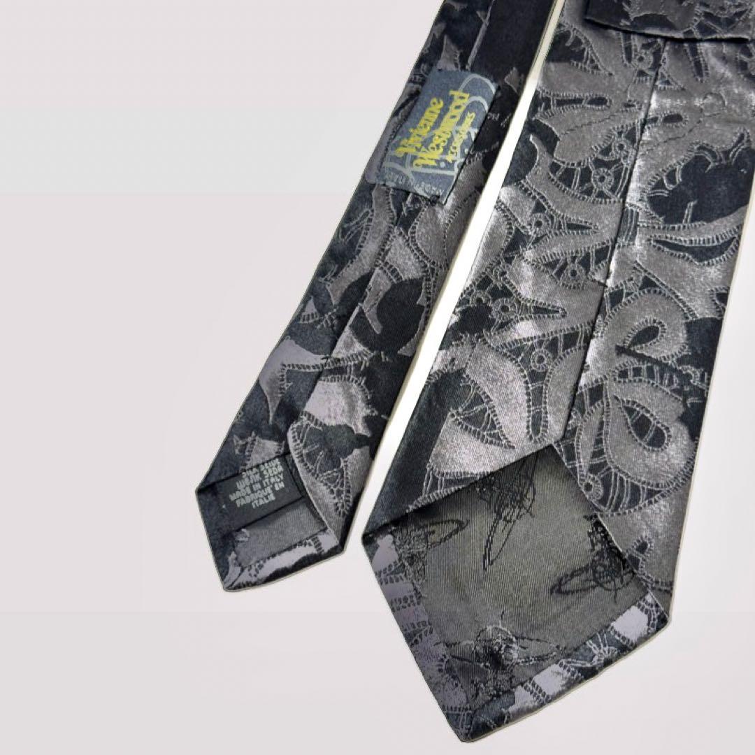 【vivienne westwood】【ネクタイ】【ヴィヴィアン】【総柄】オーブ