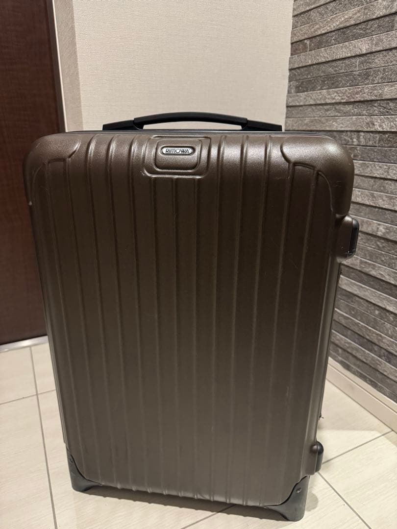 [1-3泊] リモワ サルサ 33L マットブロンズ 2輪　RIMOWA