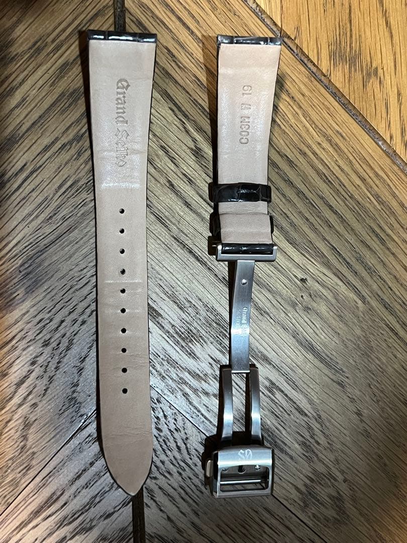 グランドセイコー GS 純正ストラップ　Dバックル