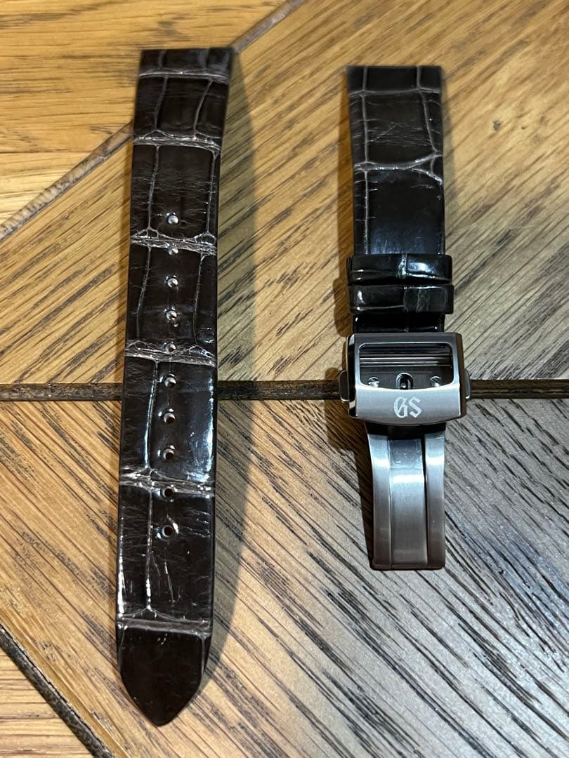 グランドセイコー GS 純正ストラップ　Dバックル