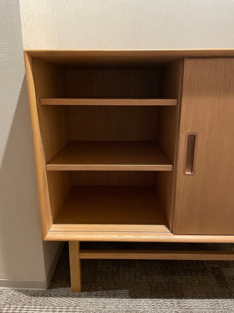 FILL SIDEBOARD 90 木製キャビネット　大塚家具