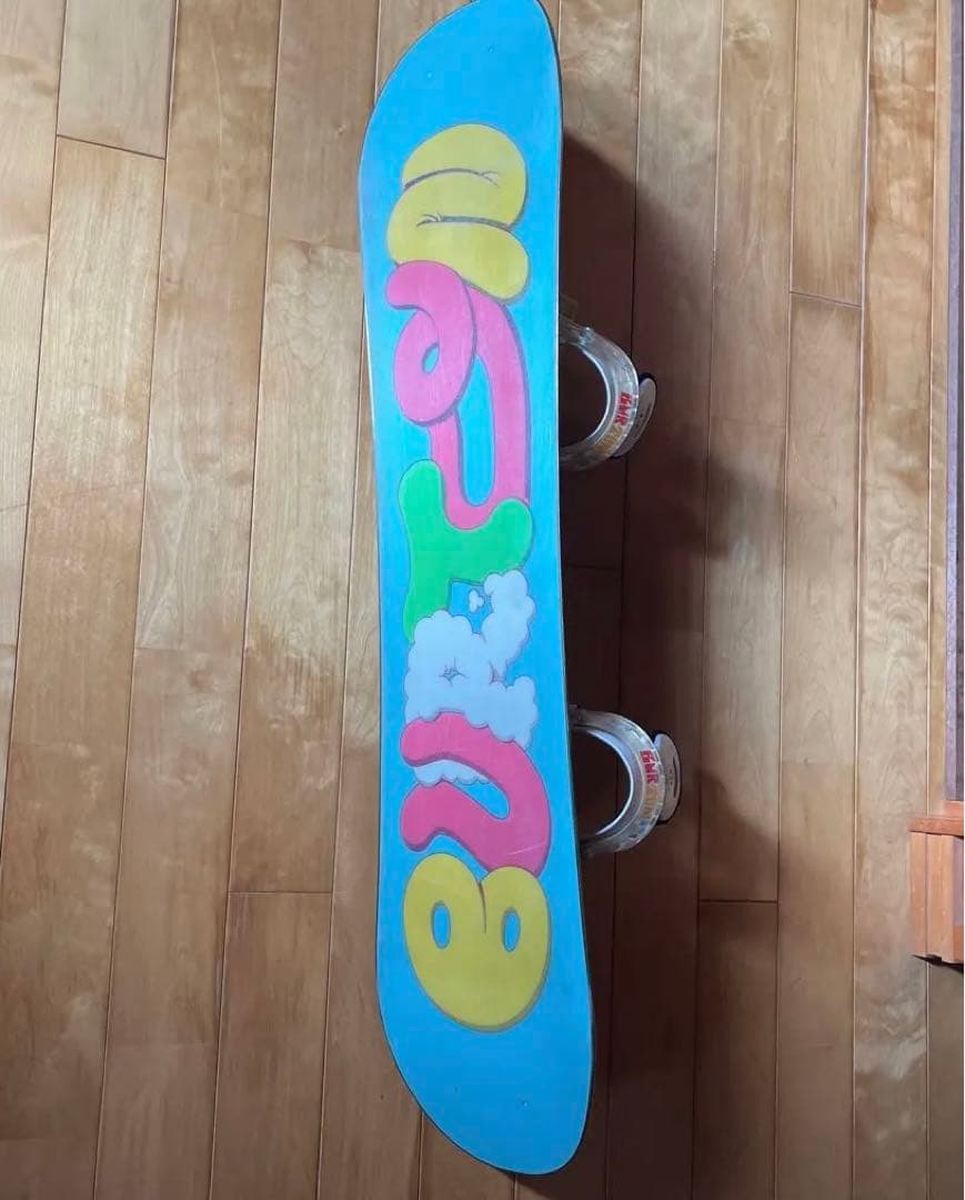 BURTON　キッズお勧めスノーボードセット　100cm　バイン付セット