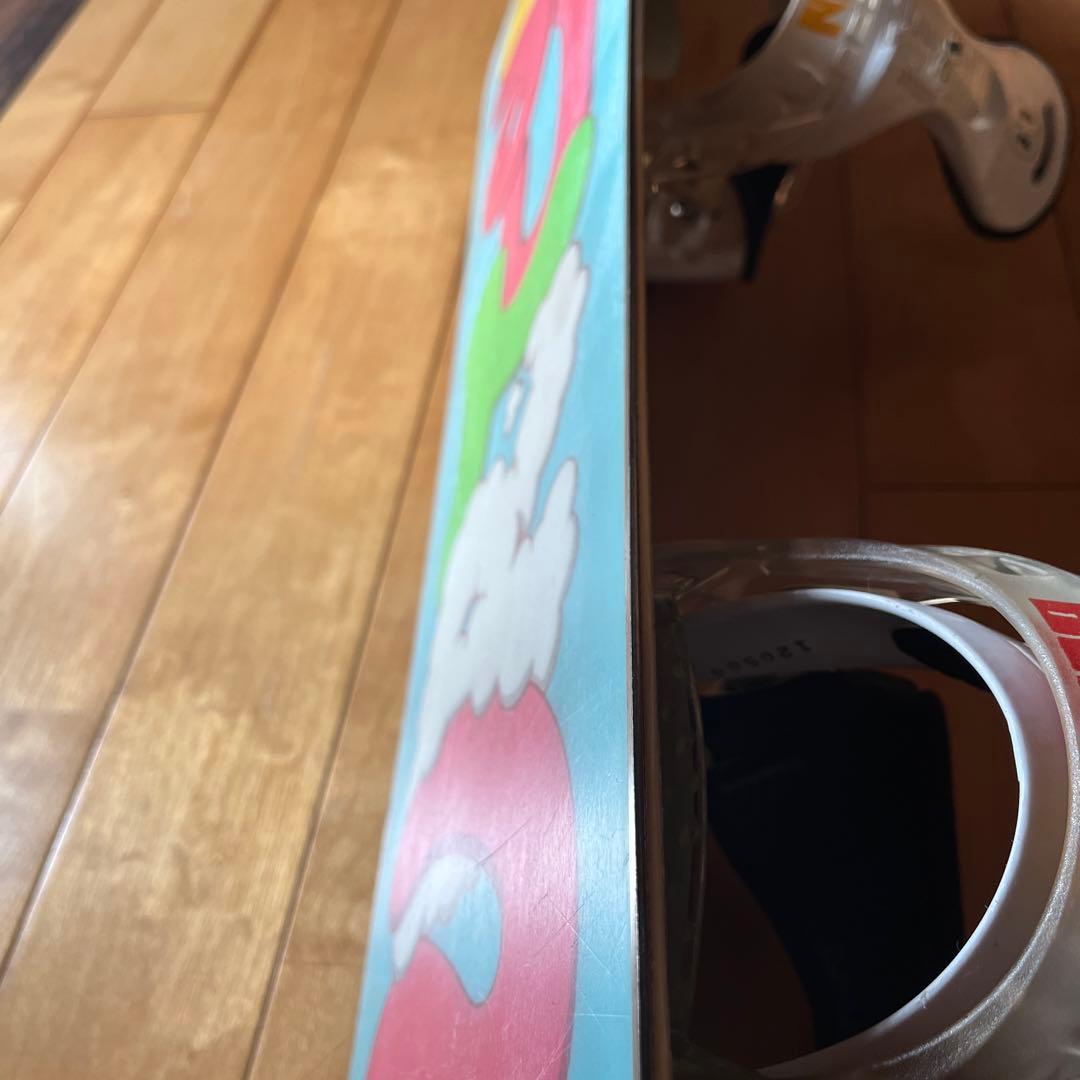 BURTON　キッズお勧めスノーボードセット　100cm　バイン付セット