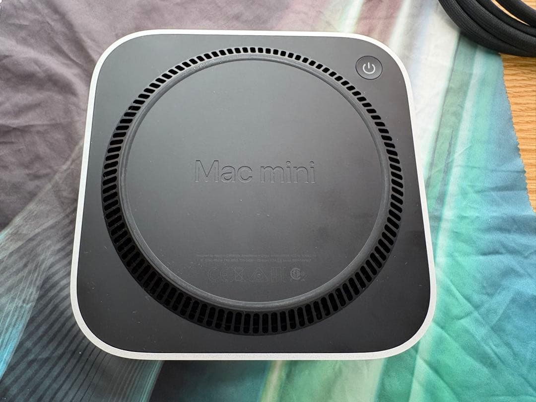 Mac mini M4 Pro 24GB SSD512GB 保証残あり