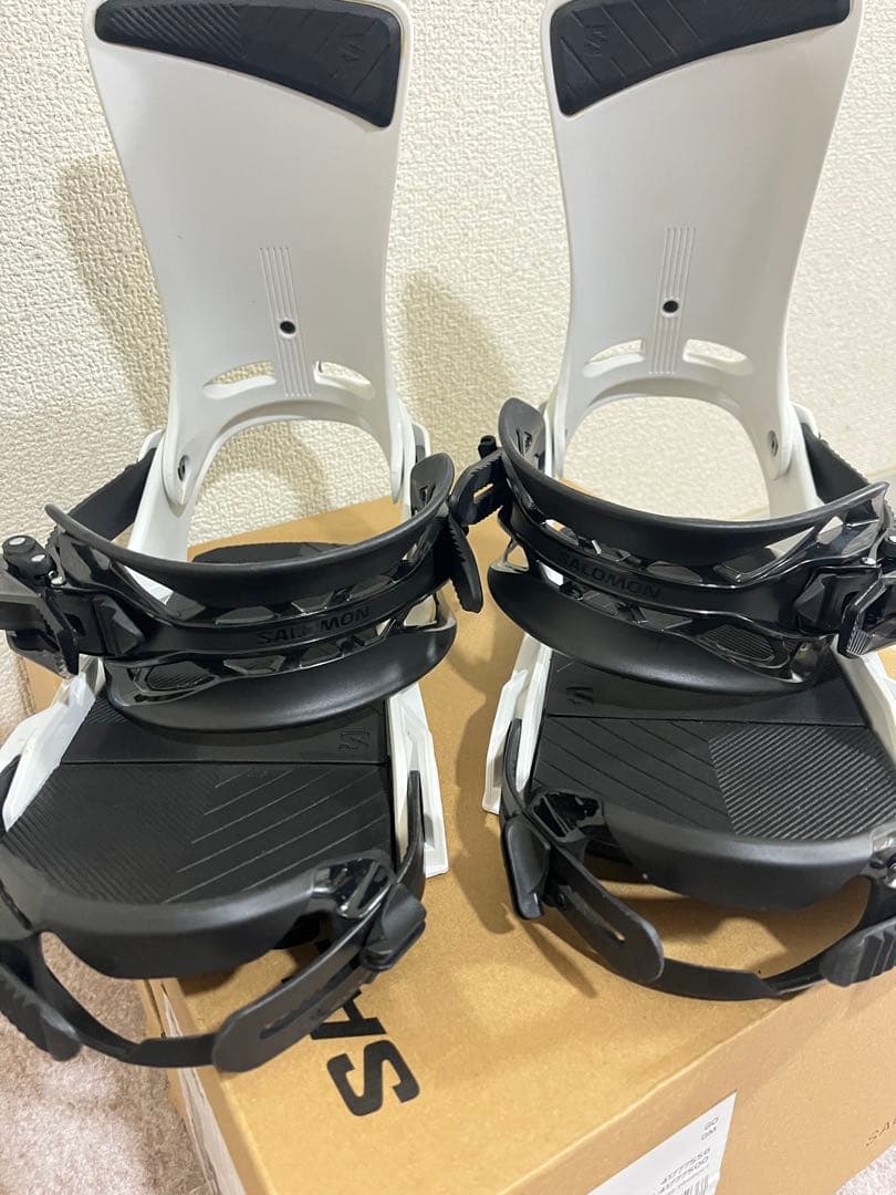 SALOMON RHYTHM ビンディング M ホワイト/ブラック