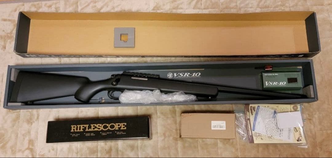 森研一　VSR-10 プロスナイパー　カスタム　レアBB弾付き