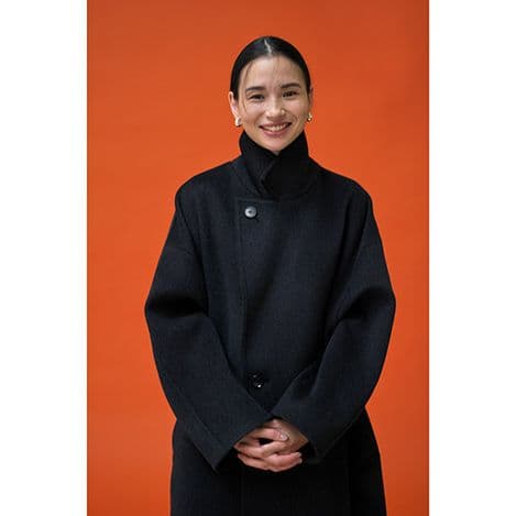 ウールカシミヤロングコート