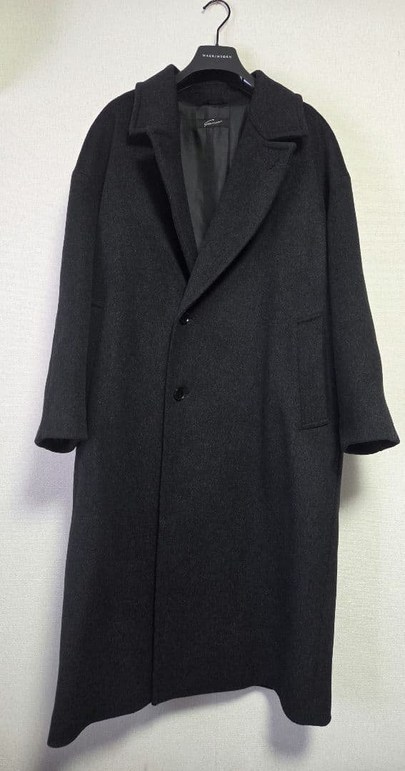 ウールカシミヤロングコート