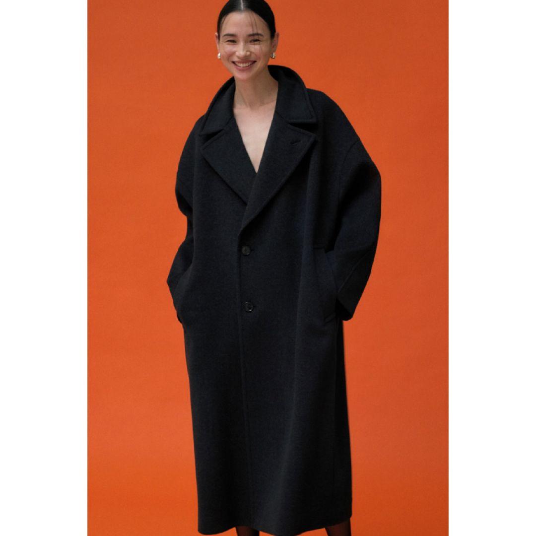ウールカシミヤロングコート