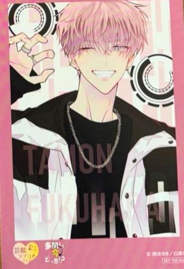 多聞くん今どっち　師走ゆき　カード　ポストカード　花とゆめ　イラスト集　他