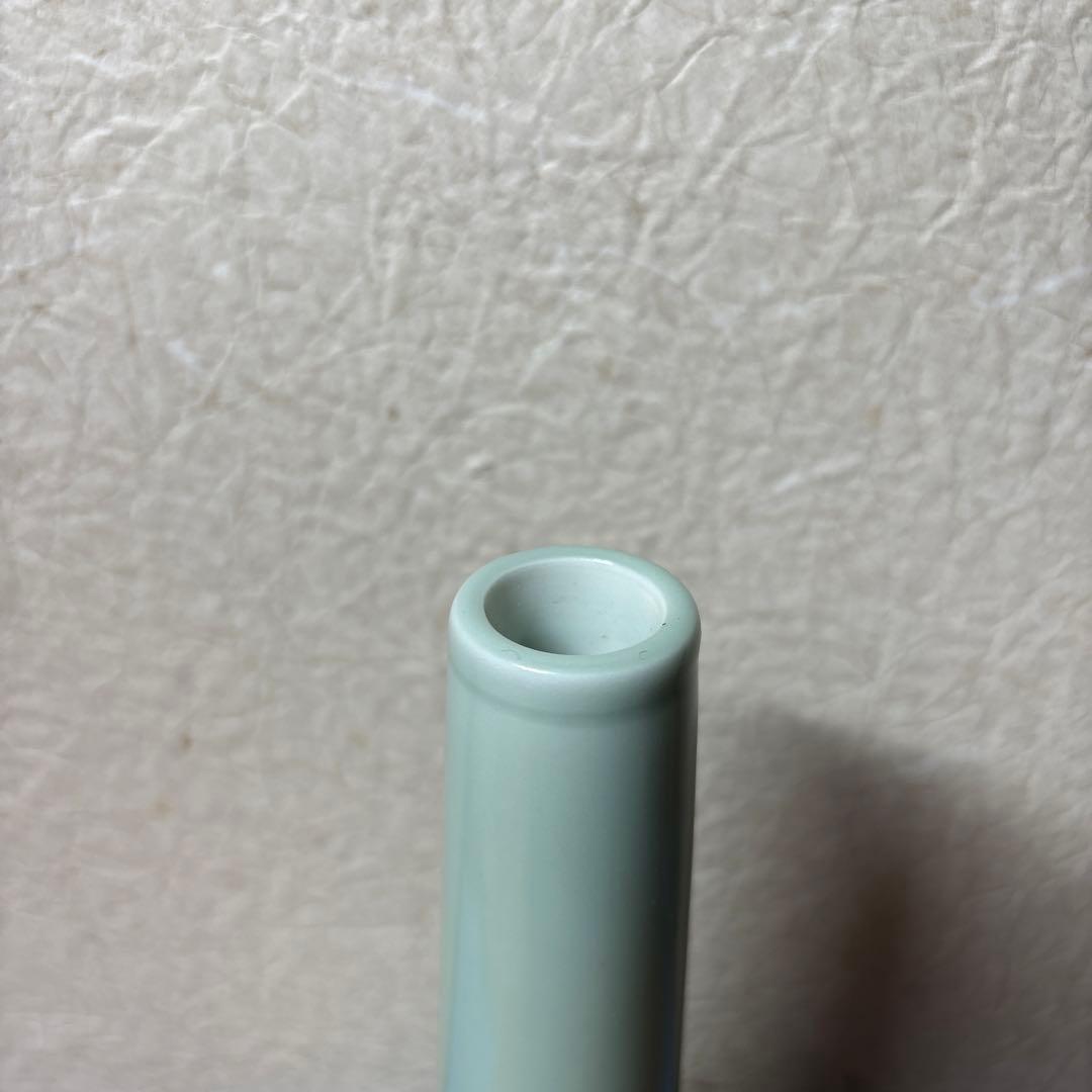 京焼　竹泉造　花入 花瓶　共箱　共布　美品