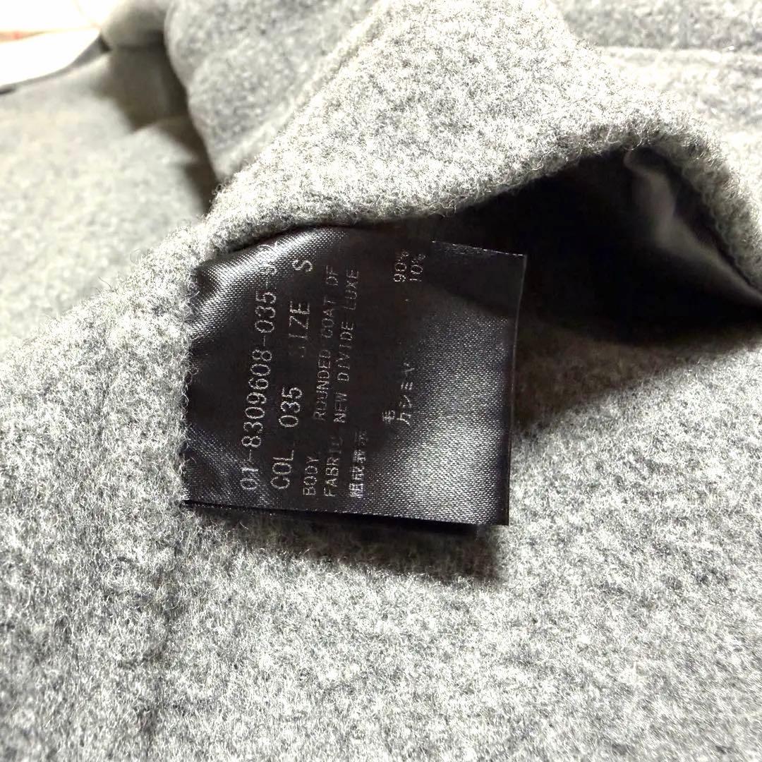 【美品✨】Theory 近年モデル カシミヤ混 ダブルフェイス リバーコート