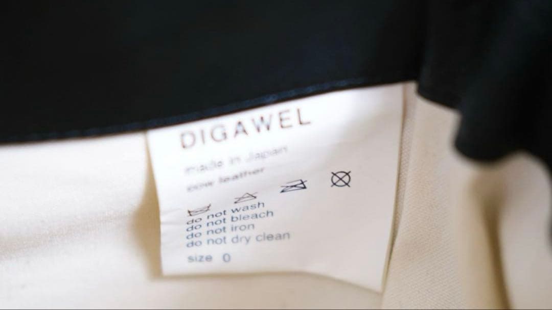 今週末まで　DIGAWEL　ディガウェル　レザーバッグ