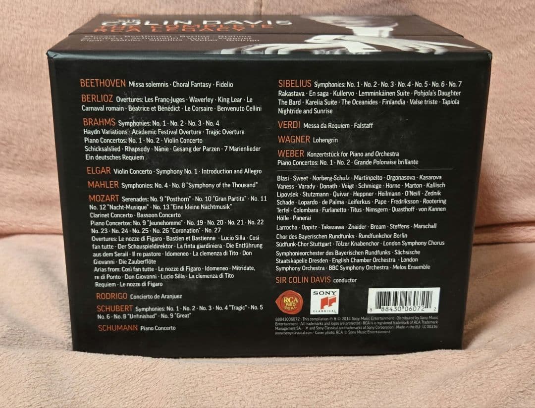 最終値 廃盤 サー・コリン・デイヴィス/RCA録音全集 51CD