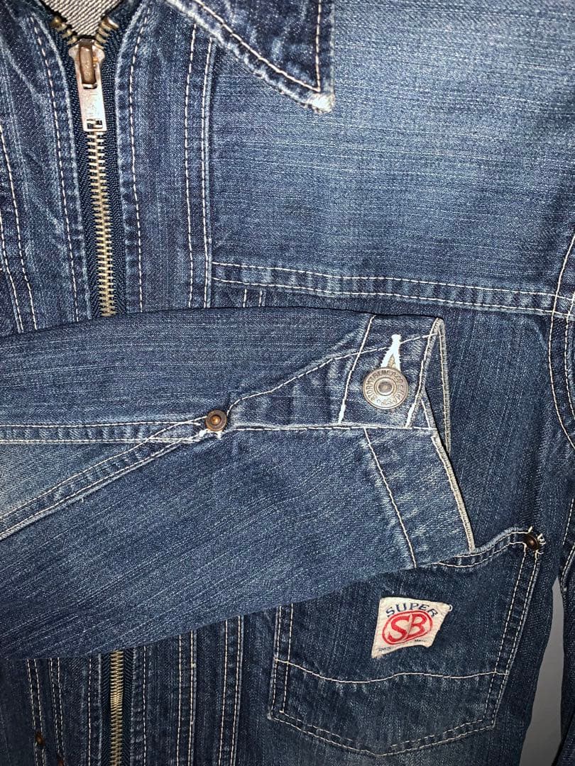 Pherrow's Stormyblueシリーズデニムジャケットサイズ40