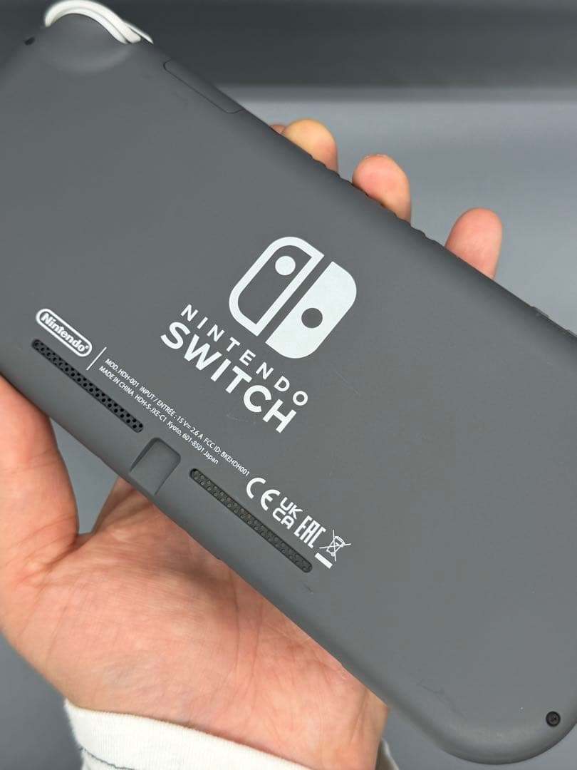 Nintendo Switch Lite グレー 本体（ソフトケース付き）
