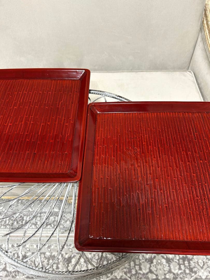 讃岐彫　盆　２枚