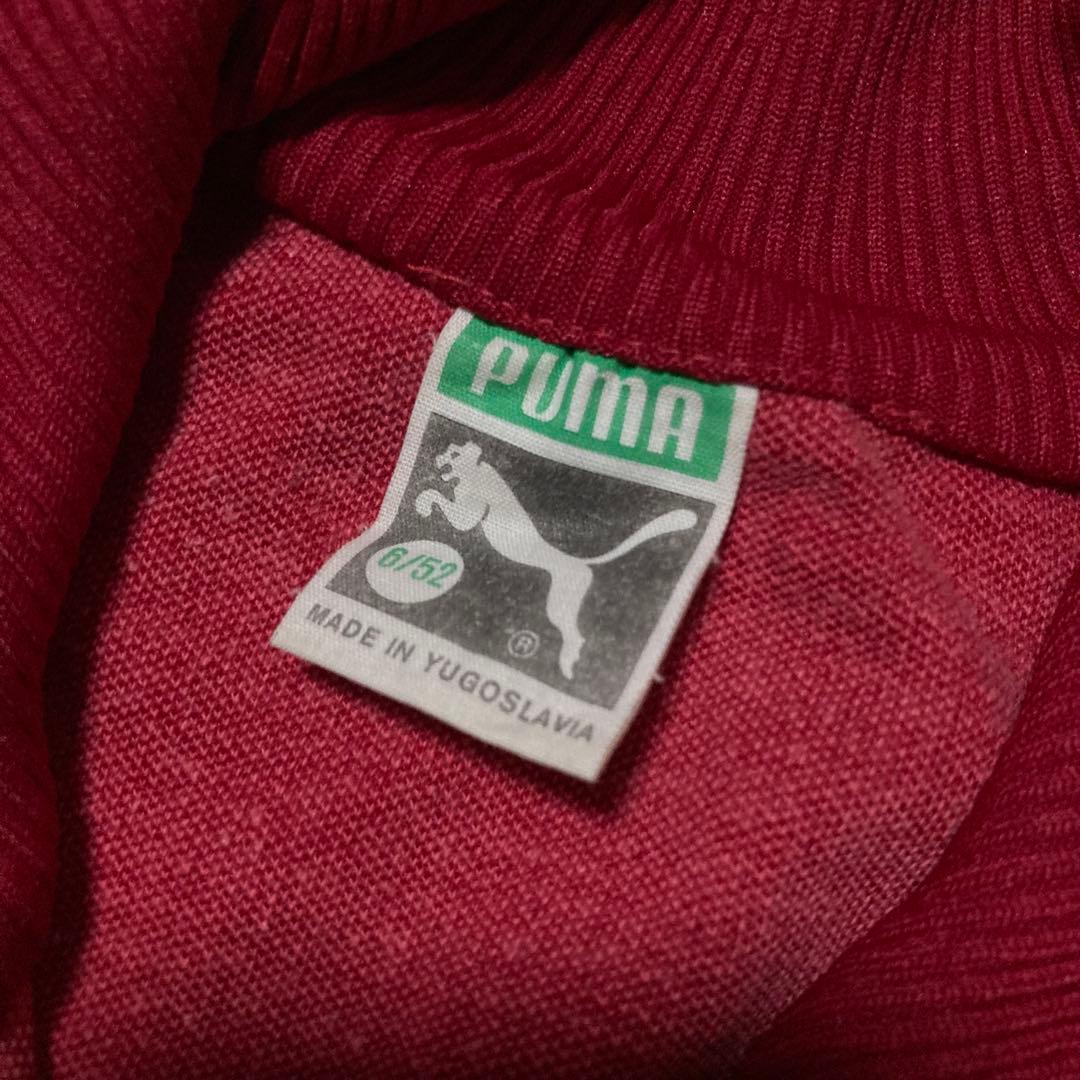 60s PUMAヴィンテージトラックジャケット 目付きプーマジャージ ユーロ古着