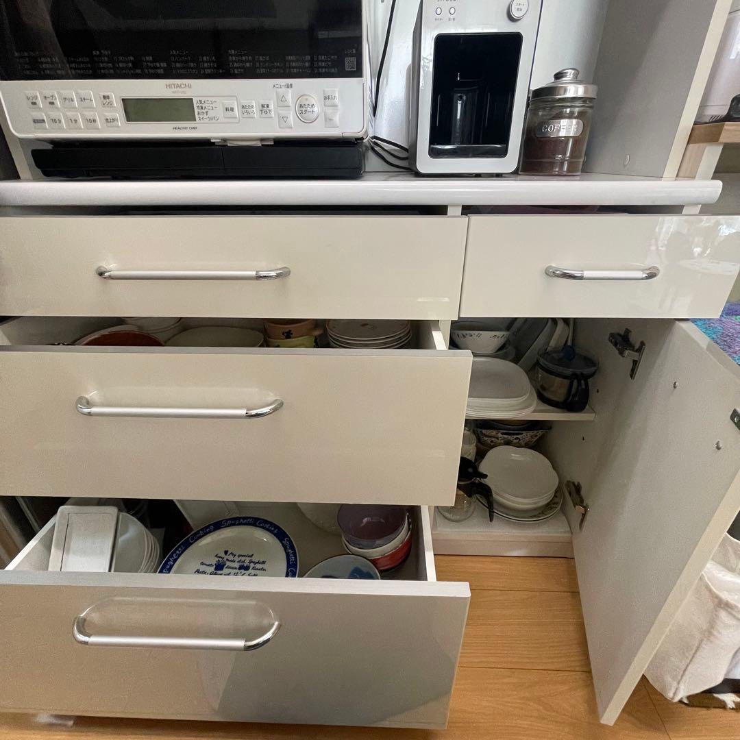 さらに値下げ！！！キッチンボード 東京インテリア 幅105cm