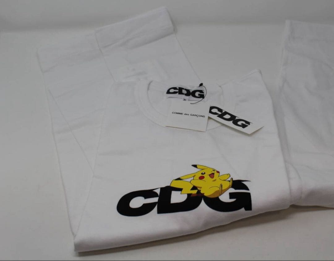 【未使用タグ付】コムデギャルソンピカチュウコラボロングTシャツ