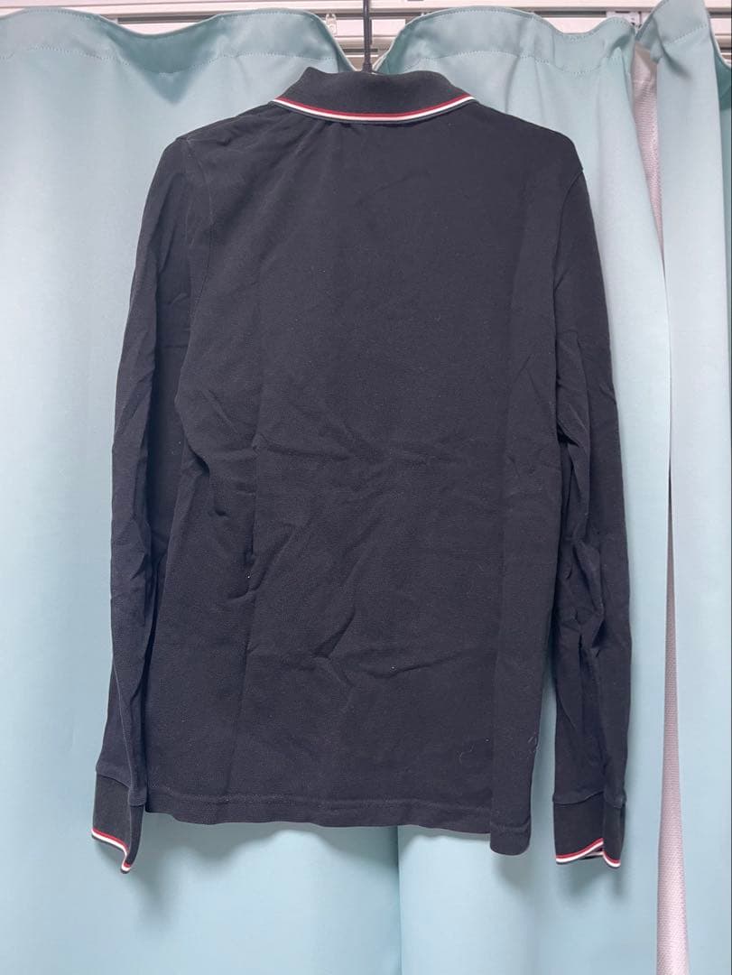 Moncler ネイビー 長袖ポロシャツ【正規品】