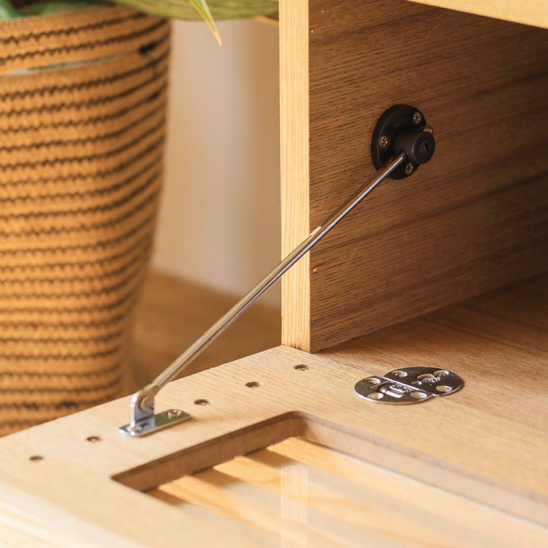 【定価62,800円】木製テレビボード ナチュラル ミッドブラウン