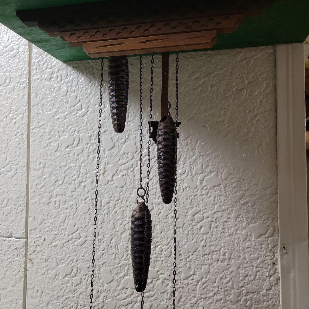 鳩*屋様 希少　ヴィンテージ　スイス製　重錘式　鳩時計