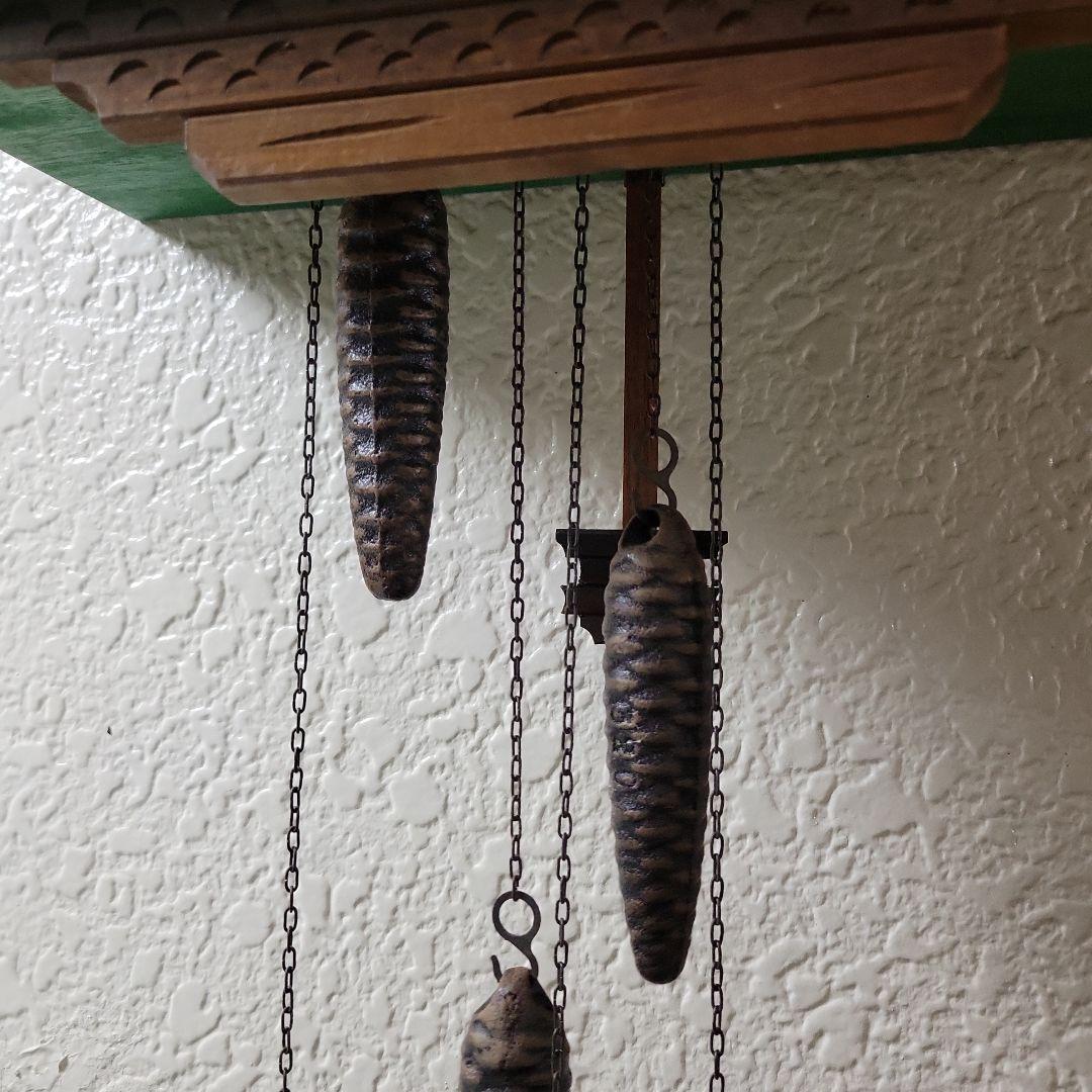 鳩*屋様 希少　ヴィンテージ　スイス製　重錘式　鳩時計