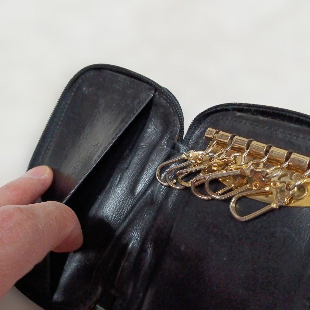 グルカghurka MH刻印　貴重ブラック キーケース ビンテージ