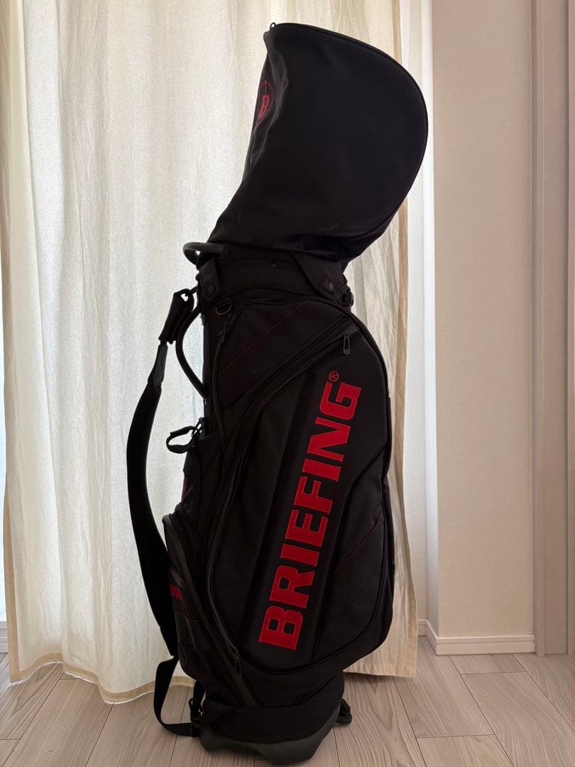 【美品】BRIEFING キャディバッグ ブラック