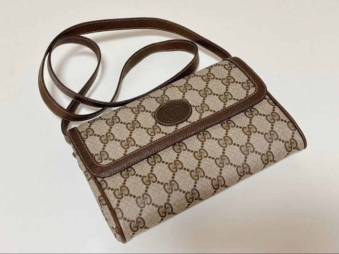 GUCCI オールドグッチ 004 904 0198 ヴィンテージ GG柄
