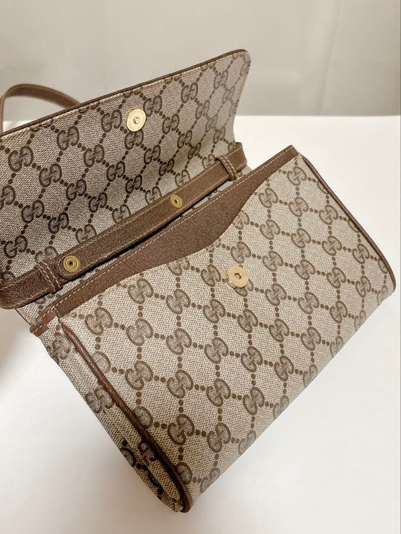 GUCCI オールドグッチ 004 904 0198 ヴィンテージ GG柄