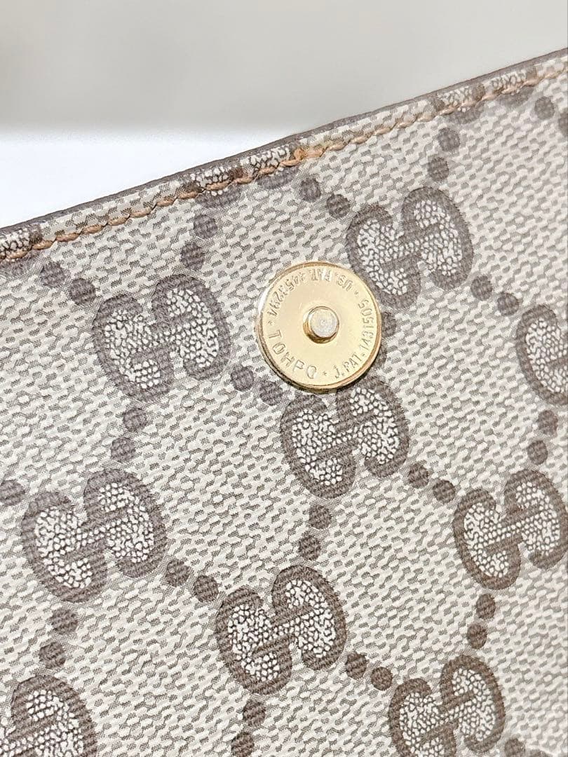 GUCCI オールドグッチ 004 904 0198 ヴィンテージ GG柄