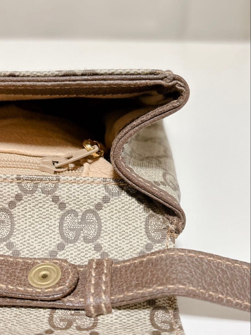 GUCCI オールドグッチ 004 904 0198 ヴィンテージ GG柄