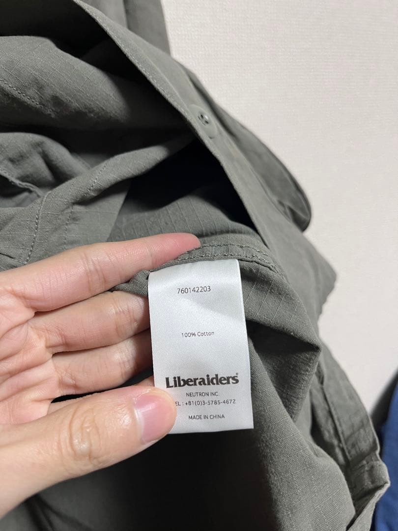 ジャケット・アウター LIBERAIDERS RIP STOP FATIGUE JACKET