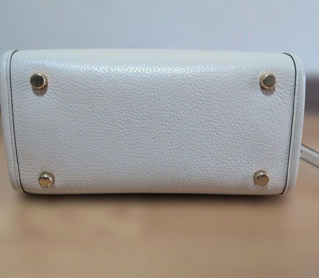 COACH ショルダーバッグ ベージュ/ホワイト