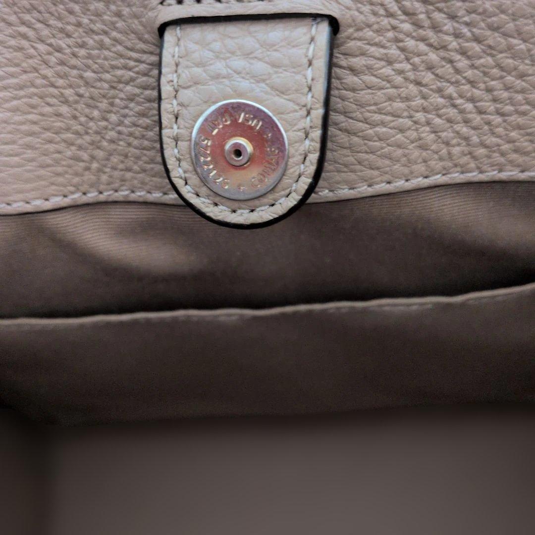 COACH ショルダーバッグ ベージュ/ホワイト