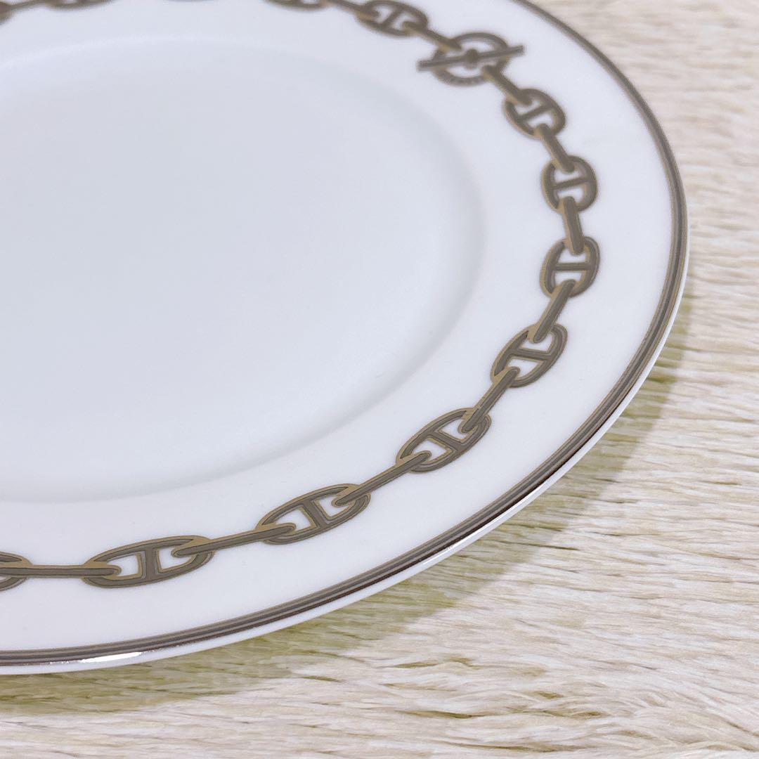 ✨極美品✨HERMES エルメス プレート2枚セット シェーヌダンクル 大皿