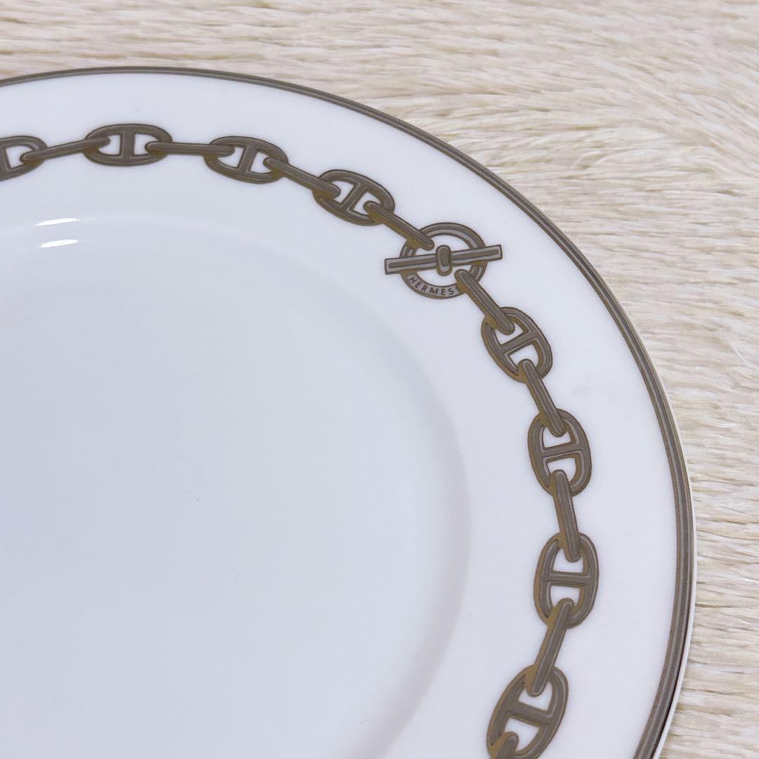 ✨極美品✨HERMES エルメス プレート2枚セット シェーヌダンクル 大皿